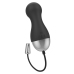 Brilly Glam Ian Remote Control Intimate Device Black/Silver 19cm USB