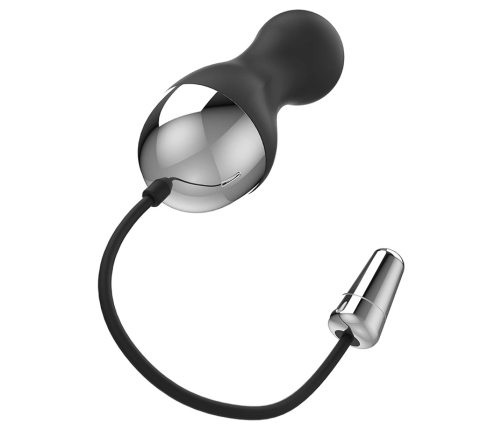 Brilly Glam Ian Remote Control Intimate Device Black/Silver 19cm USB