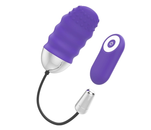 Mr Boss Denis Remote Control Intimate Egg, 10 Modes, USB, Purple