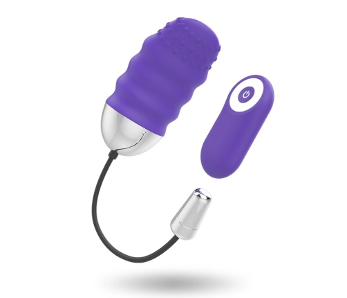 Mr Boss Denis Remote Control Intimate Egg, 10 Modes, USB, Purple
