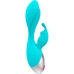 HAPPY LOKY Miki Rabbit Turquoise Dual-Motor Intimate System 19.5cm