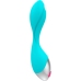 HAPPY LOKY Mini Fun Vibrator Turquoise USB Rechargeable Waterproof 19.5cm