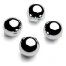 Metal Hard Magnetic Steel Balls 10mm - Set of 2 Precision Spheres