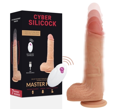 CYBER SILICOCK - REALÍSTICO CONTROL REMOTO MASTER HUCK 20.9 CM -O- 4 CM
