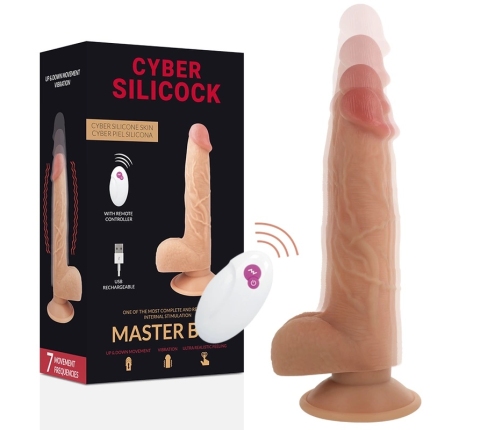 CYBER SILICONE Ben Intimate Device Remote Control 23.9 cm USB Rechargeable