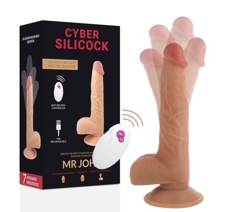 CYBER SILICOCK - REALÍSTICO CONTROL REMOTO MR JOHN 23.88 CM -O- 4.3 CM