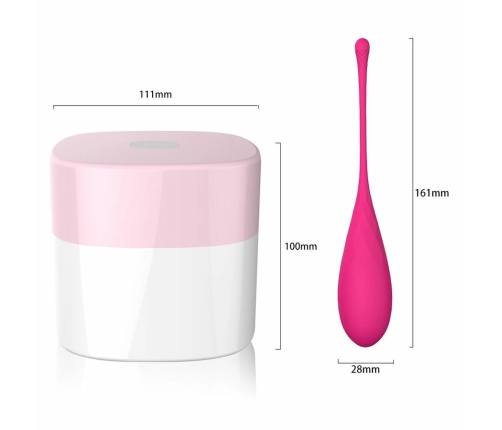 LESLIE - KEGEL FIT ENTREGADOR SUELO PELVICO 6 PESOS