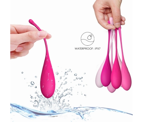 LESLIE - KEGEL FIT ENTREGADOR SUELO PELVICO 6 PESOS
