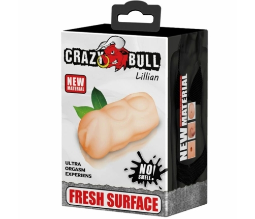 CRAZY BULL Lillian Intimate Device 13 cm TPR Compact Anatomical Model