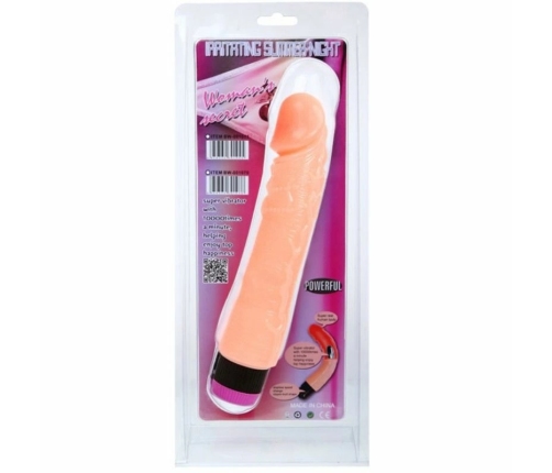 Baile Natural Flexible 24 cm Intimate Device with Multispeed System
