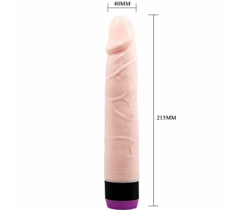 Baile Adour Club Multi-Speed Vibrating Model 21.5cm Flesh Tone