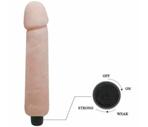 Baile Love Companion Vibrating Intimate Device 25cm Skin Tone TPR