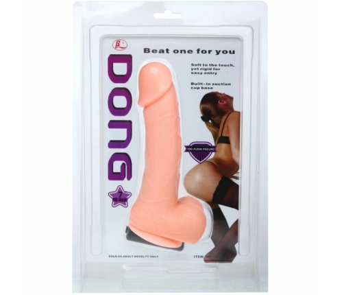 Baile Vibrating Rotating Intimate Machine 20cm with Remote & Suction Cup