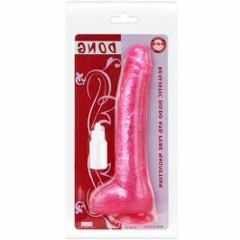 Baile Realistic Pink Model with Suction Cup - Soft PVC, 18 cm