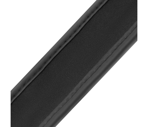 Fetish Submissive Neoprene-Lined Adjustable Restraint System Black
