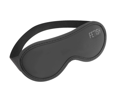 Fetish Submissive Vegan Leather Mask II with Neoprene Lining Adjustable