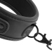 Fetish Submissive Neoprene Collar with Nickel-Free Chain & Leash
