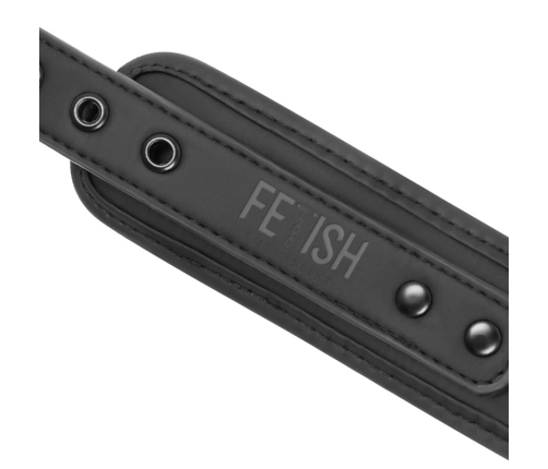Fetish Submissive Neoprene Collar with Nickel-Free Chain & Leash