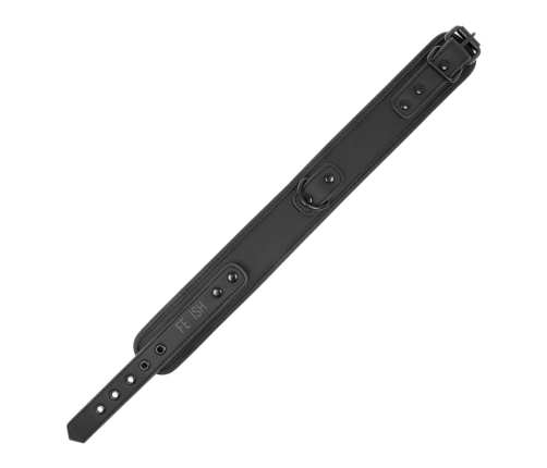 Fetish Submissive Neoprene Collar with Nickel-Free Chain & Leash