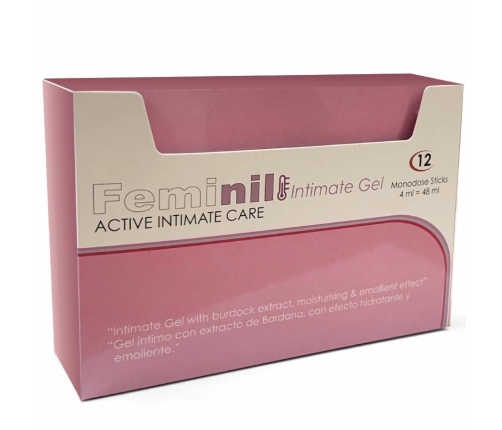 500 Cosmetics Feminilplus Lube Water-Based Intimate Gel Warming 10x5ml