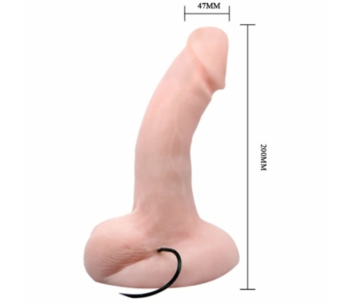 Baile Rotating Intimate Machine TPR Multi-Speed Vibrating System 22 cm