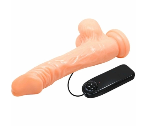 Baile Ultra-Realistic Vibrating Model with Remote, PVC, Suction Cup, 22 cm