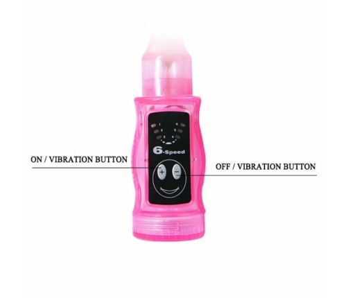 Baile Distortion Triple Pink Flexible Multi-Speed Intimate Device