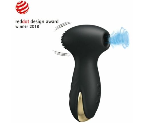 Pretty Love Hammer Intimate Device with Vibration & Suction, USB, Pink