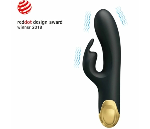 Pretty Love Smart Double Vibrator - Medical Silicone, USB, IPX7 Waterproof