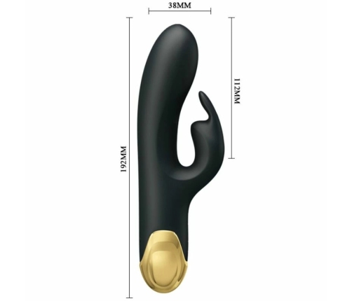 Pretty Love Smart Double Vibrator - Medical Silicone, USB, IPX7 Waterproof