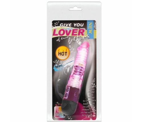 Baile Give You Lover Pink - Multi-Mode Waterproof Vibrating Device