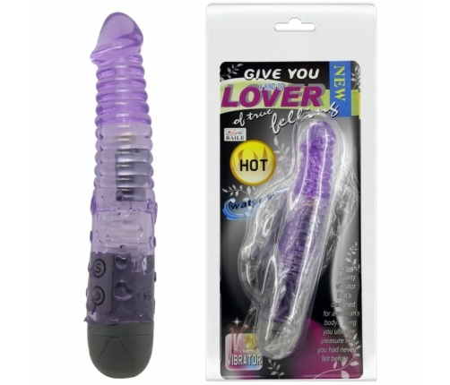 Baile Give You Lover Lilac Multi-Mode Intimate Machine TPR 10 Speeds