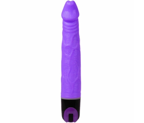 Baile Multi-Speed Vibrator 21.5 cm Purple TPR Textured Model