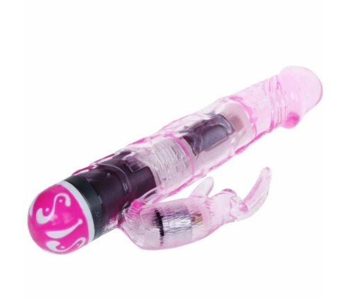 Baile Multispeed Pink Intimate Device with Dual Stimulation, 10 Modes