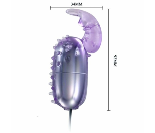 BAILE - SUPER VIBRATOR HUEVO VIBRADOR CON ESTIMULADOR