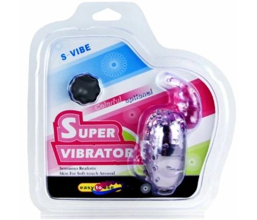 BAILE - SUPER VIBRATOR HUEVO VIBRADOR CON ESTIMULADOR