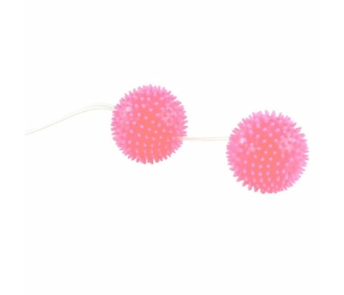 Baile Pink Textured Pelvic Floor Exercise Balls 3.6 cm TPR