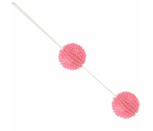 Baile Pink Textured Pelvic Floor Exercise Balls 3.6 cm TPR