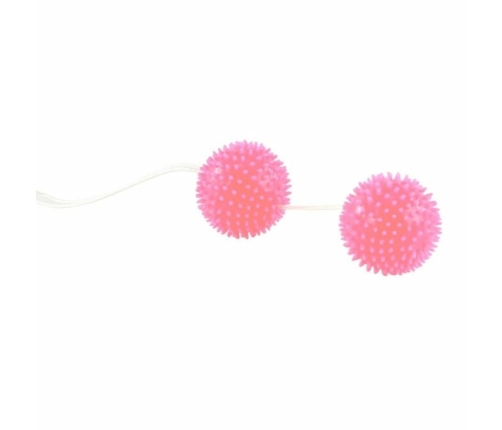Baile Pink Textured Pelvic Floor Exercise Balls 3.6 cm TPR