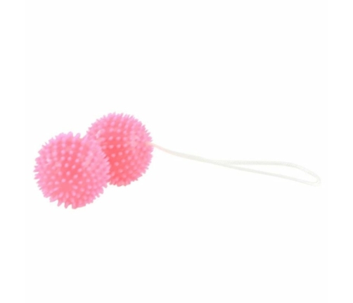Baile Pink Textured Pelvic Floor Exercise Balls 3.6 cm TPR