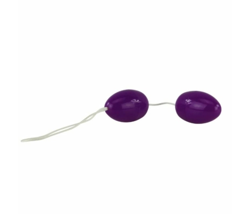 Baile Twins Balls Lilac - Dual Sphere Intimate Trainer, ABS, 2 pcs