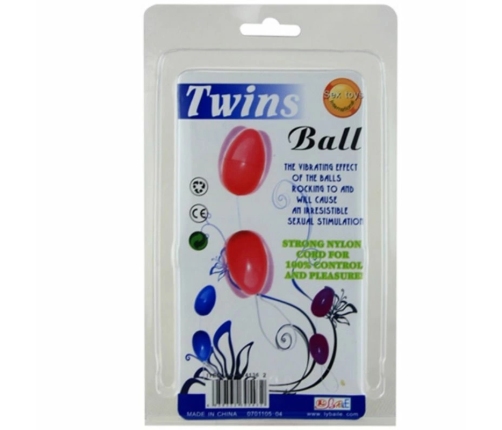 Baile Twins Balls Lilac - Dual Sphere Intimate Trainer, ABS, 2 pcs