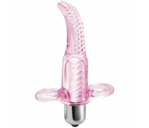 Baile Vibro Finger - Compact Fingertip Vibrating Massage Device, 10 Modes