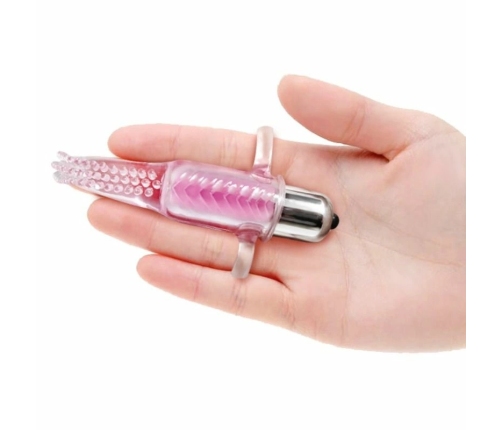 Baile Vibro Finger - Compact Fingertip Vibrating Massage Device, 10 Modes