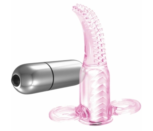 Baile Vibro Finger - Compact Fingertip Vibrating Massage Device, 10 Modes