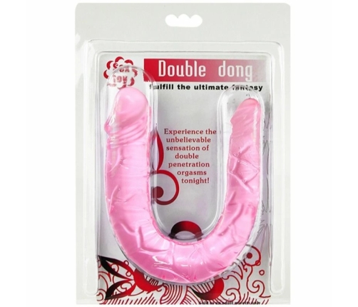 Baile Double Dong Pink Flexible Intimate Machine 30.5cm TPR