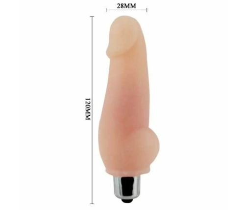 Baile Super Mini Mavouvin Intimate Vibrating Model, TPR, Compact Size