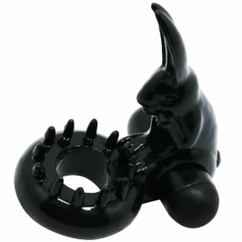 Baile Sweet Ring Black Intimate Stimulation System with Rabbit Attachment Baile Sweet Ring Black Intimate Stimulation System with Rabbit Attachment