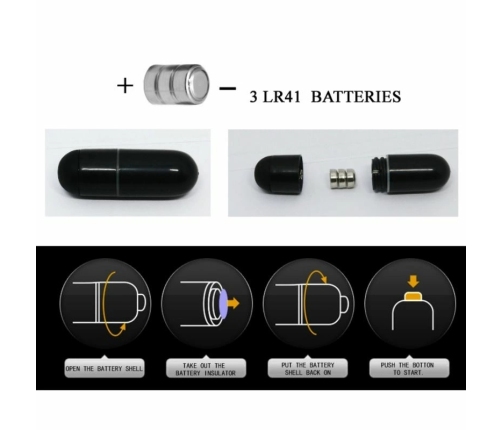 Baile Sweet Ring Black - Vibrating Silicone Intimate Ring with Rabbit Element