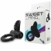 Baile Sweet Ring Black - Vibrating Silicone Intimate Ring with Rabbit Element
